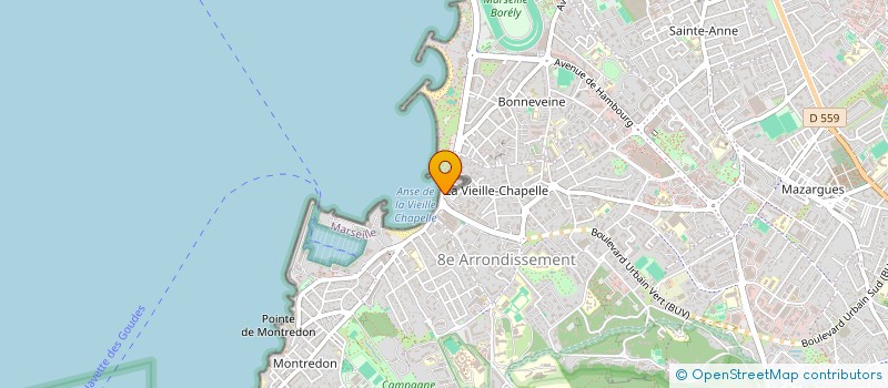 localisation de l'entreprise ZFP INVEST à MARSEILLE