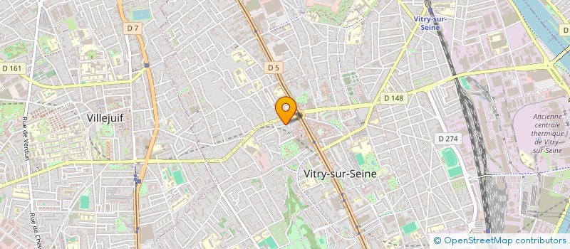 localisation de l'entreprise ZFR REAL ESTATE  VITRY-SUR-SEINE