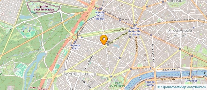 localisation de l'entreprise ZG HOLDING  PARIS