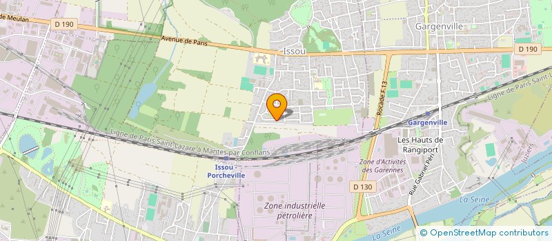 localisation de l'entreprise ZGT CONSULTING  ISSOU