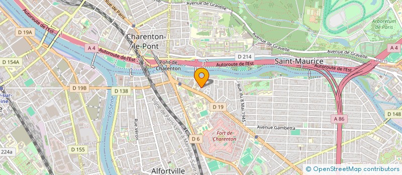 localisation de l'entreprise ZH CONSULTING à MAISONS-ALFORT