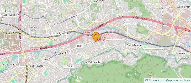 localisation de l'entreprise ZH FERMETURES à MARSEILLE