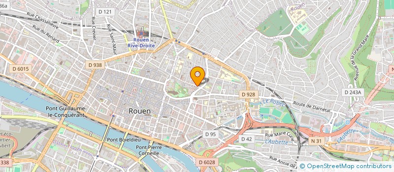 localisation de l'entreprise ZH INVEST  ROUEN