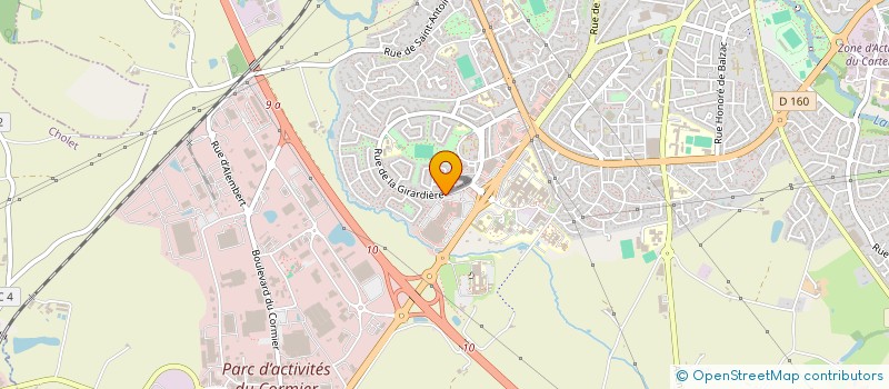 localisation de l'entreprise ZHANG-CHOUNAVELLE à CHOLET