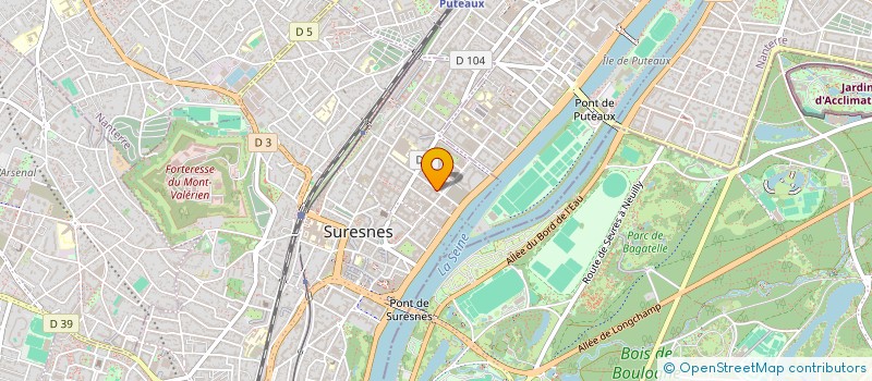 localisation de l'entreprise ZHANG FAMILY à SURESNES
