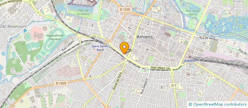 localisation de l'entreprise ZHAO BEAUTE  AMIENS