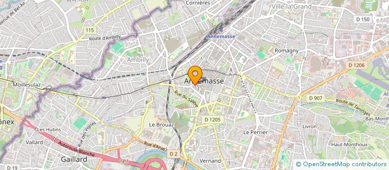 localisation de l'entreprise ZHAO IMMO  AMBILLY