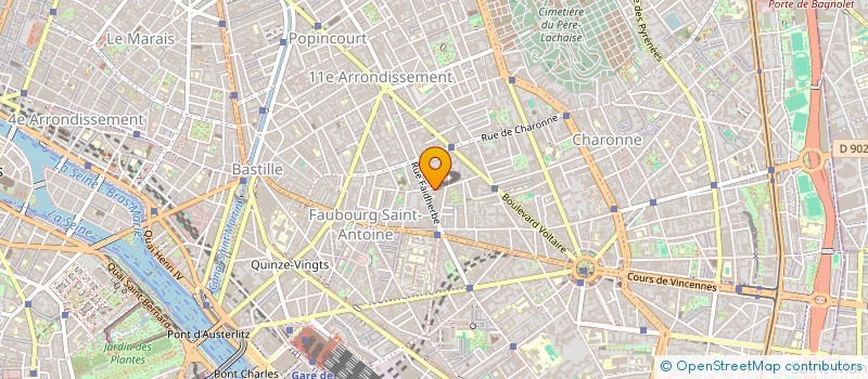 localisation de l'entreprise ZHAOLAN BIEN ETRE  PARIS