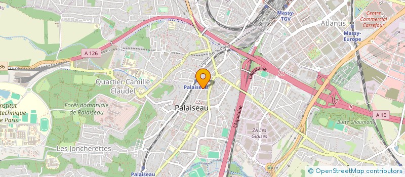 localisation de l'entreprise ZHARRY DISTRIBUTION à PALAISEAU