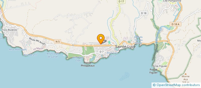 localisation de l'entreprise ZHAYANA  SAINTE-LUCE