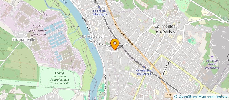 localisation de l'entreprise ZHD IMPORT à CORMEILLES-EN-PARISIS