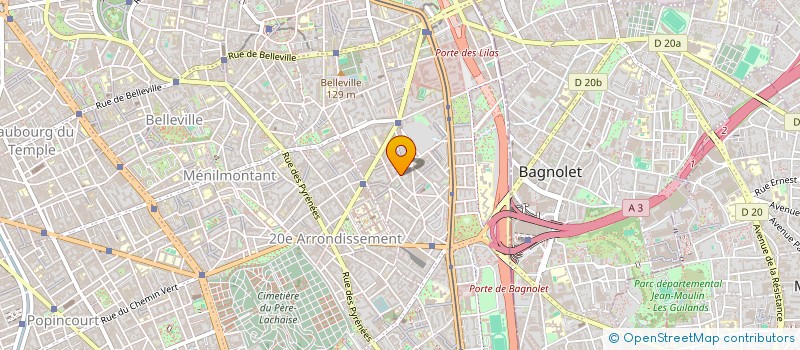 localisation de l'entreprise ZHEN FA  PARIS