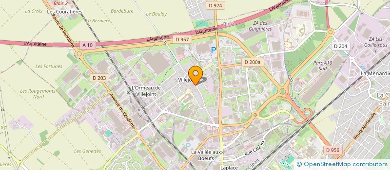 localisation de l'entreprise ZHENG  BLOIS