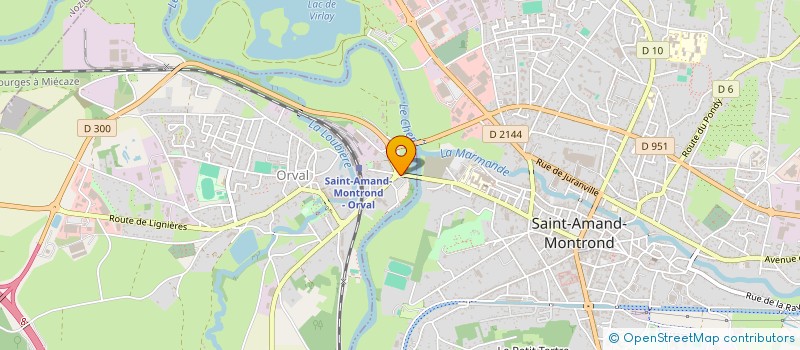 localisation de l'entreprise ZHENG ASTER  ORVAL