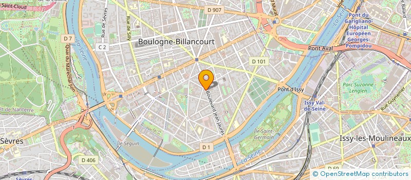 localisation de l'entreprise ZHENG NAILS à BOULOGNE-BILLANCOURT
