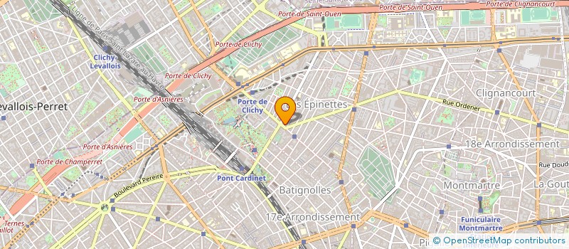 localisation de l'entreprise ZHENG SARL à PARIS