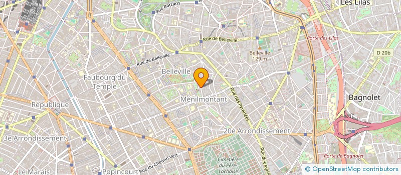 localisation de l'entreprise ZHENGTAI  PARIS