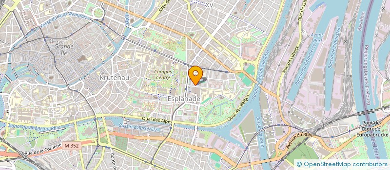 localisation de l'entreprise ZHFR à STRASBOURG
