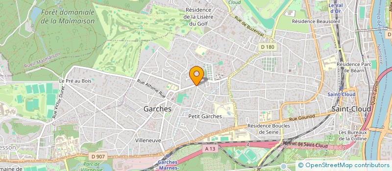 localisation de l'entreprise ZHGSUSHI à GARCHES