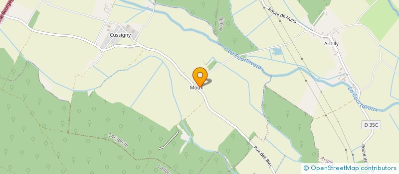 localisation de l'entreprise ZHI YUAN  CORGOLOIN