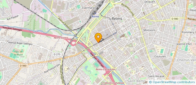 localisation de l'entreprise ZHIHUI SARL  REIMS