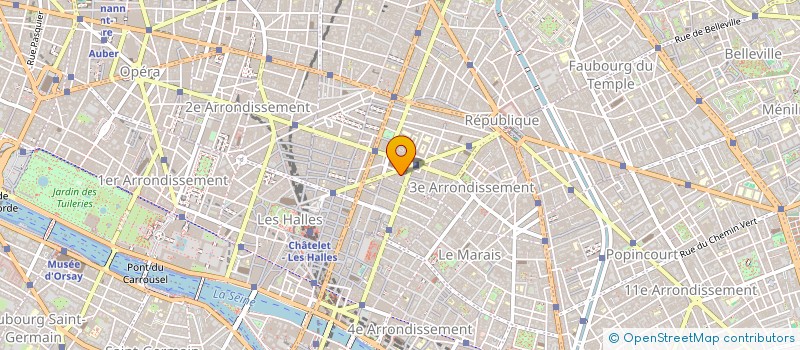 localisation de l'entreprise ZHISIN à PARIS