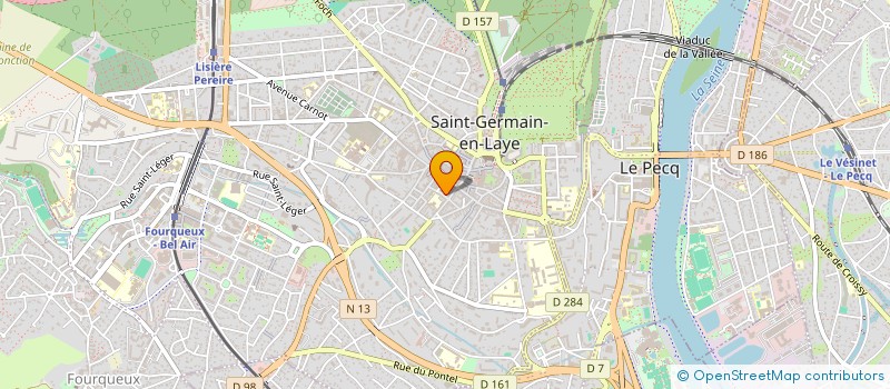 localisation de l'entreprise ZHONG à SAINT-GERMAIN-EN-LAYE