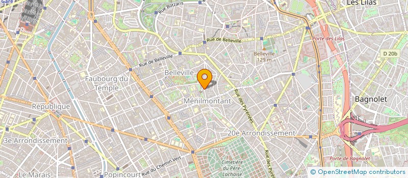 localisation de l'entreprise ZHONG YOU  PARIS