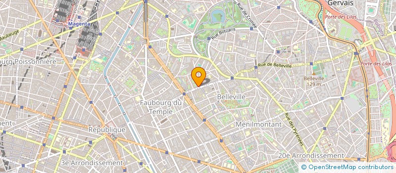 localisation de l'entreprise ZHONGXINLONG 2  PARIS