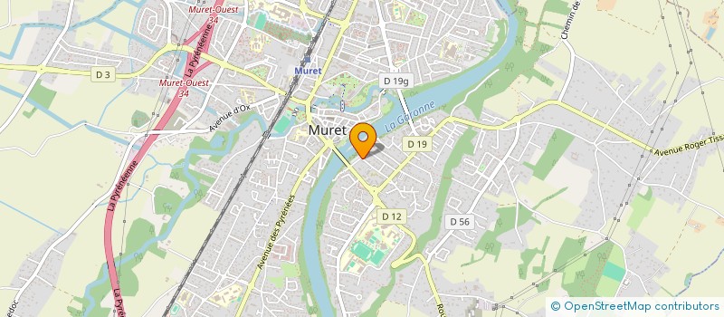 localisation de l'entreprise ZHOR ZORAN ET COMPAGNIE  MURET