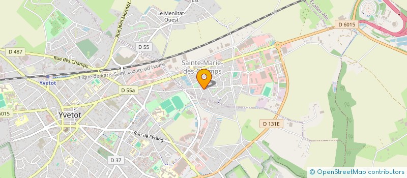 localisation de l'entreprise ZHOU 1  SOTTEVILLE-LES-ROUEN