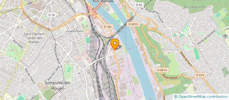 localisation de l'entreprise ZHOU 2  SOTTEVILLE-LES-ROUEN