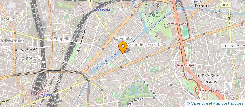 localisation de l'entreprise ZHOUR BAT  PARIS