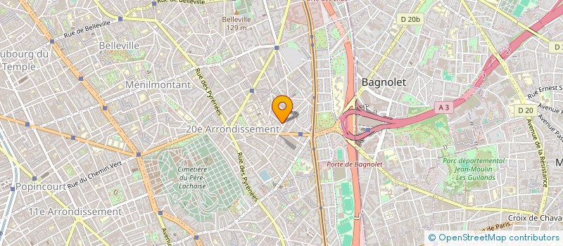 localisation de l'entreprise ZHOUSCI  PARIS