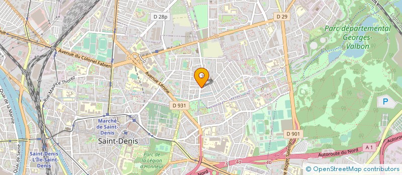 localisation de l'entreprise ZHR à SAINT-DENIS