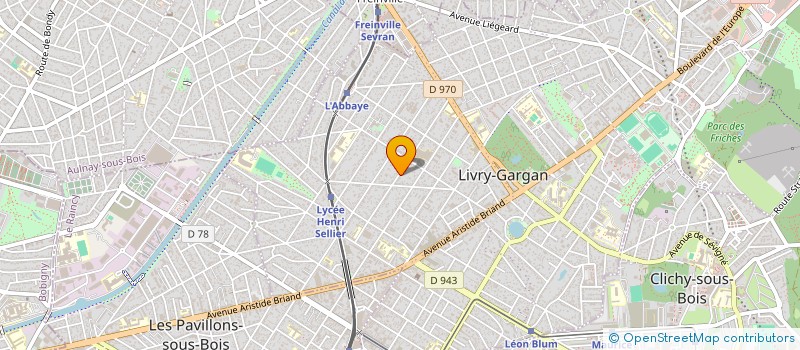 localisation de l'entreprise ZHR ELECTRICITE à LIVRY-GARGAN