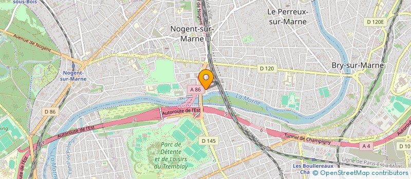 localisation de l'entreprise ZHU FAMILIALE à NOGENT-SUR-MARNE