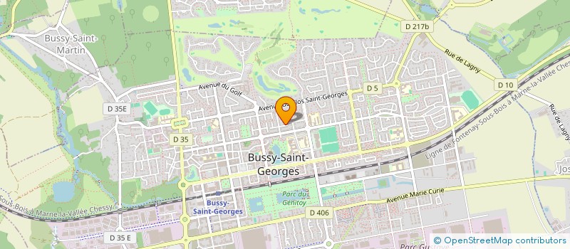 localisation de l'entreprise ZHUANGLI  BUSSY-SAINT-GEORGES