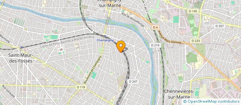 localisation de l'entreprise ZHUGO à SAINT-MAUR-DES-FOSSES