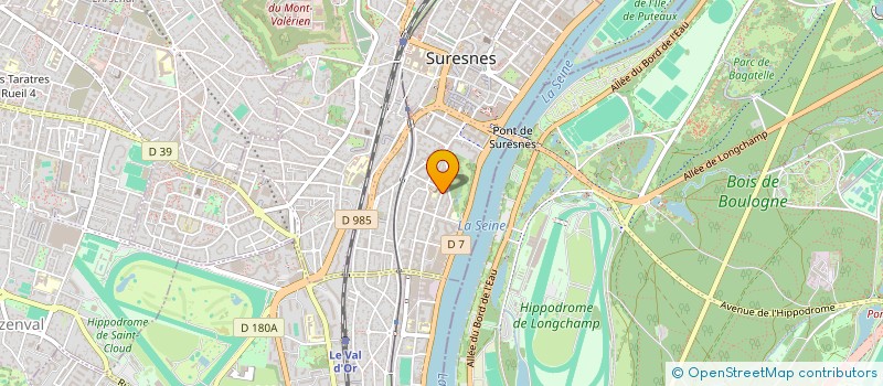 localisation de l'entreprise ZI CONSULTING à SURESNES