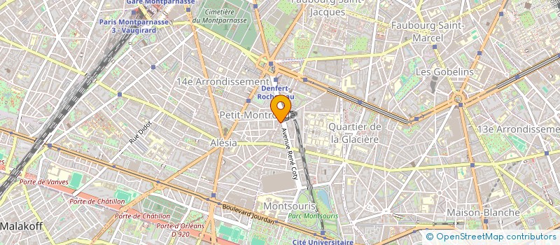 localisation de l'entreprise ZIAD à PARIS