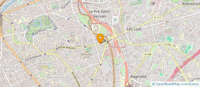 localisation de l'entreprise ZIANI DISTRIBUTION  PARIS