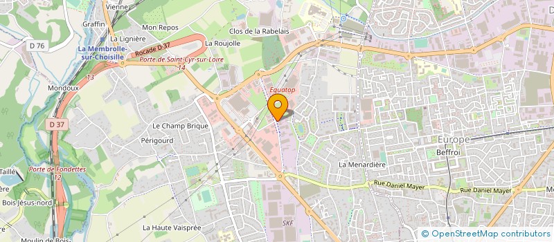 localisation de l'entreprise ZIANNA à SAINT-CYR-SUR-LOIRE