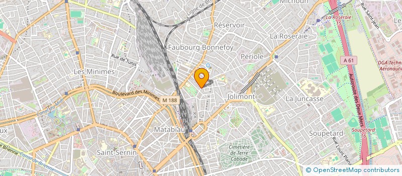 localisation de l'entreprise ZIANNA à TOULOUSE