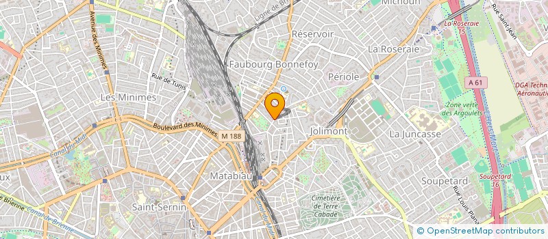 localisation de l'entreprise ZIANNA II à TOULOUSE