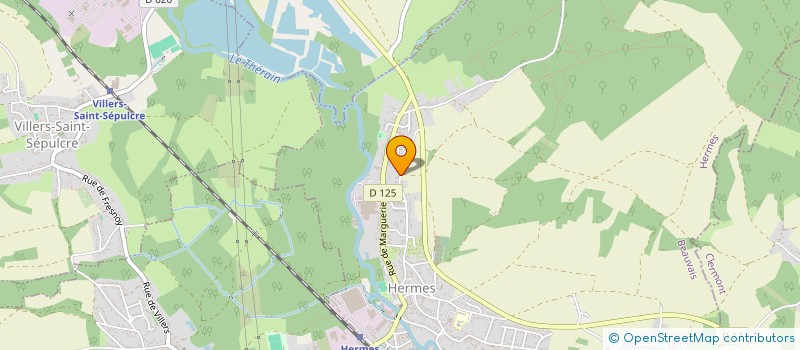 localisation de l'entreprise ZIB  BERTHECOURT