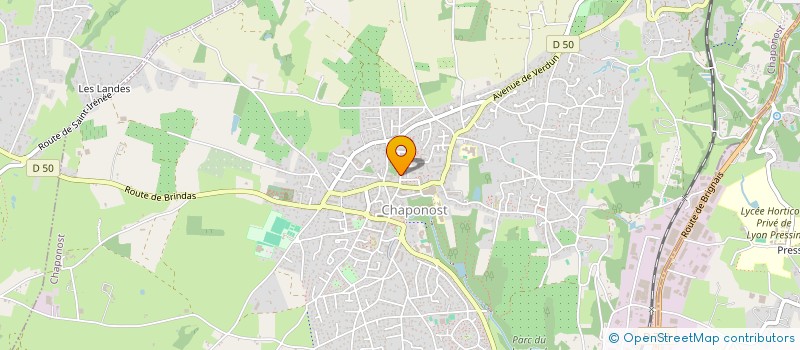 localisation de l'entreprise ZIBA DERMO ESTHETIQUE  CHAPONOST