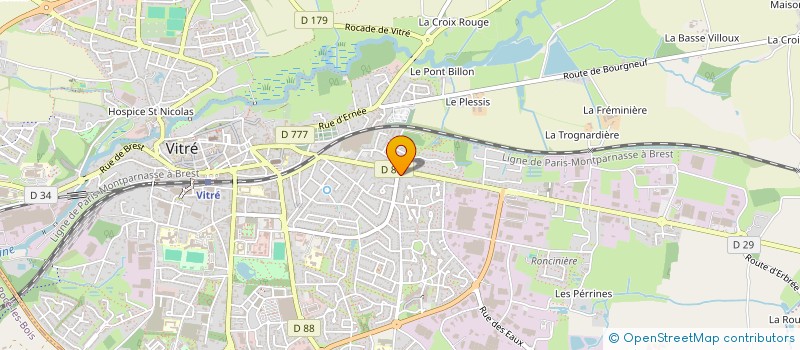 localisation de l'entreprise ZIBAL  VITRE