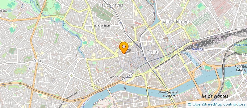 localisation de l'entreprise ZIBAO à NANTES