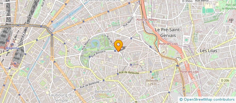 localisation de l'entreprise ZIBI FERNAND ET MICHAEL  PARIS